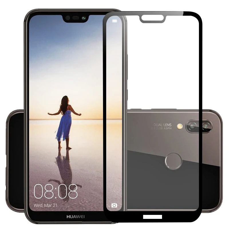 3D Tempered Glass For Huawei Nova 3e Full Cover 9H Protective film Explosion-proof Screen Protector For Huawei Nova3e ANE-LX1