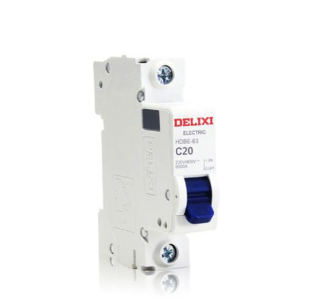 

DELIXI HDBE 2P Mini Circuit Breaker 6-125A Rated Current Plastic Air Switch 50HZ