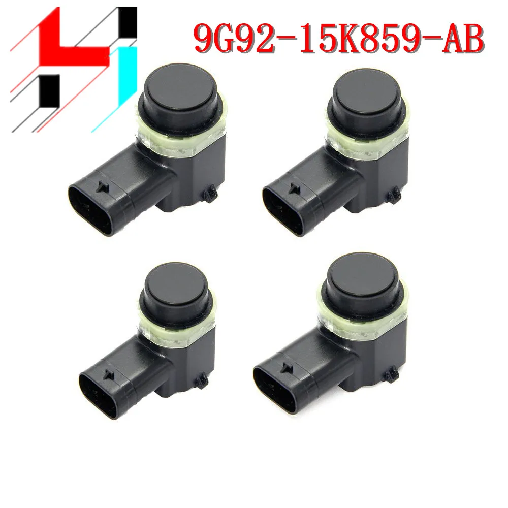 (4pcs)  Car Parking Sensors 9G92-15K859-AB Parking PDC Sensor for  Fies ta Fo cus Mon deo S- Max C- Max 8A6T-15K859-AA