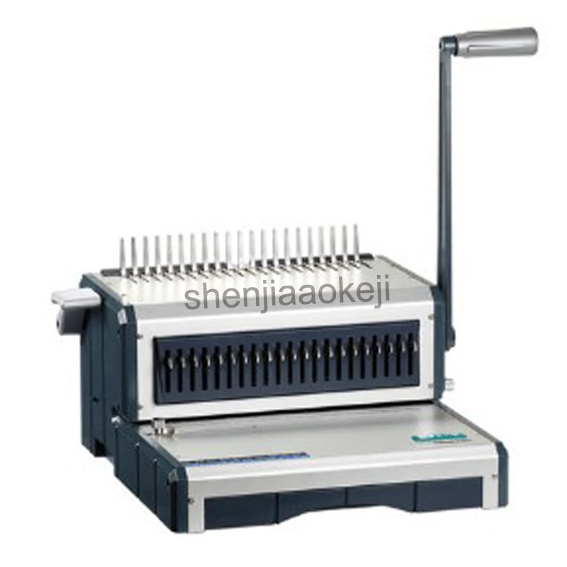 

A4 Paper Binding Machine Puncher Binder 21 Holes manual Binding Machine 25 Sheets Punching 500 Sheets Binding Office Home Tools