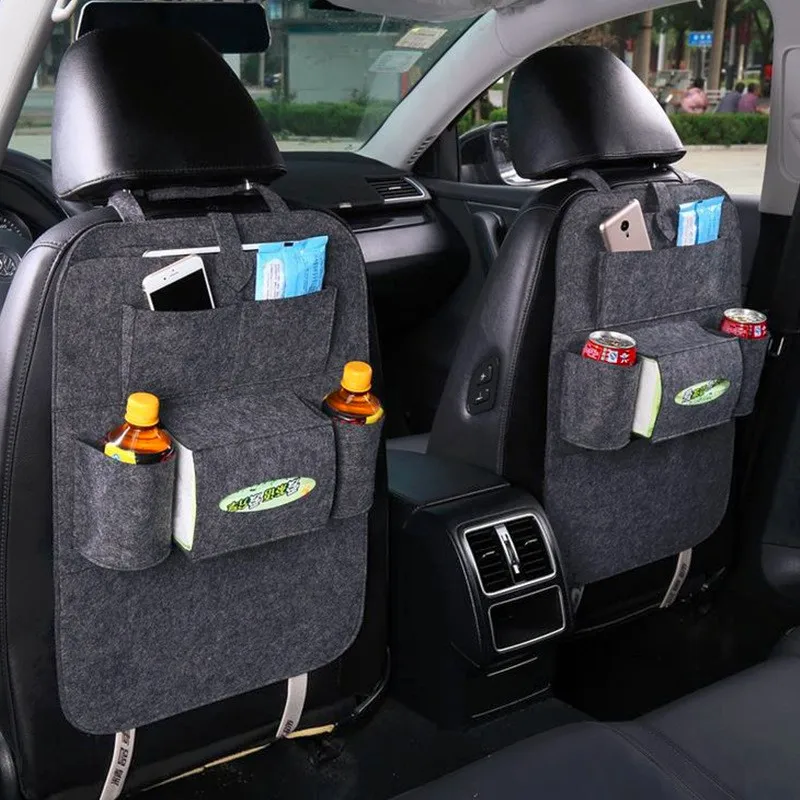 1x Multifunction vehicle car seat back bag For Kia Rio K2 K3 Ceed Sportage 3 sorento cerato armrest picanto soul optima