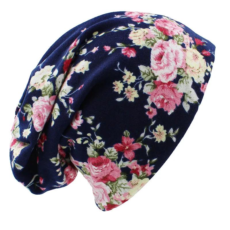 LOVINGSHA Brand Dual-use Winter Autumn Hats For Women Ladies thin Skullies Beanies Vintage Design Women Scarf Face Mask HT040