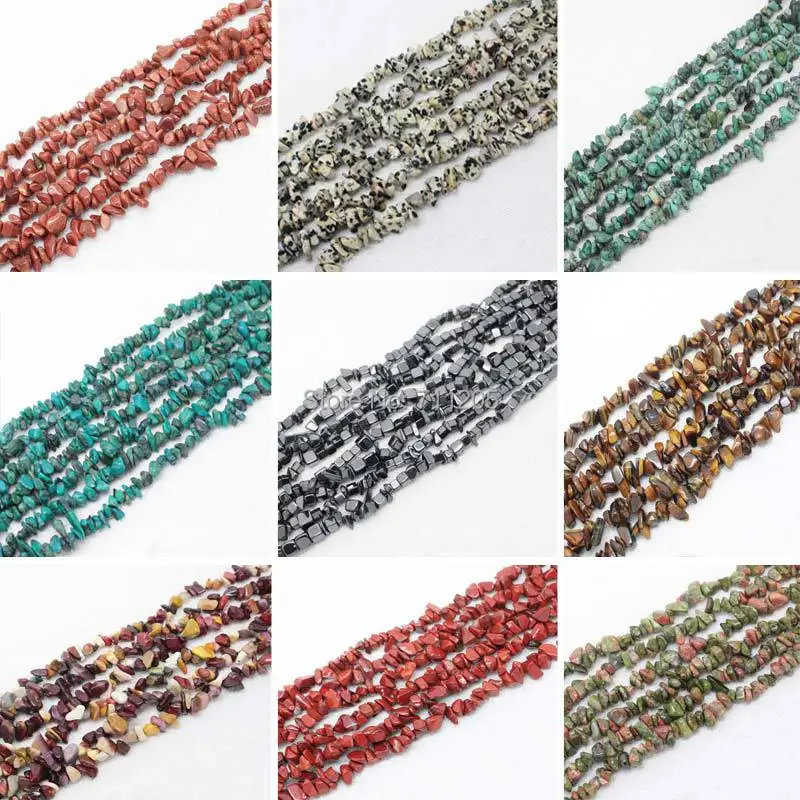 Wholesale 4-11mm stone chip  Beads 34