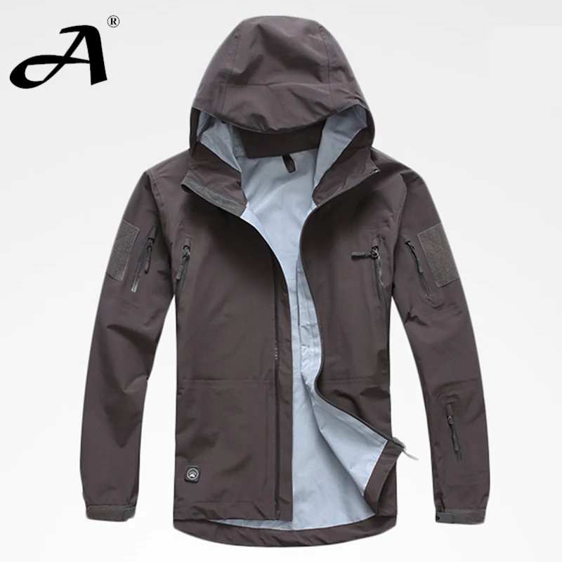 Chaqueta militar hombre camuflaje abrigo otoño cortaviento - imagen 2