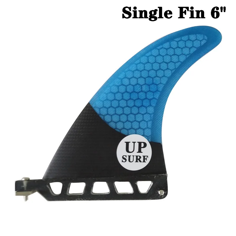 

Longboard Fin 6 inch Fin Fibreglass Surfboard 6 length Green/Red/White/Blue color Fin in Surfing