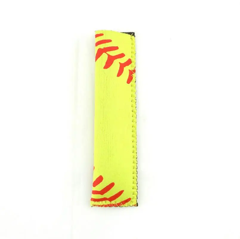 Baseball Popsicle Holder Pop Sleeves Ice Lolly Bag Summer Kids Ice Sleeves Freezers Popsicle Holders Summer LX6320