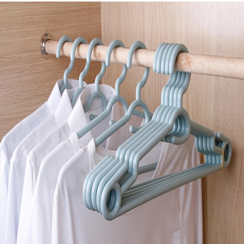 

20pcs/lot 41cm adult anti-skid plastic coat hanger ,multi-function family hangers