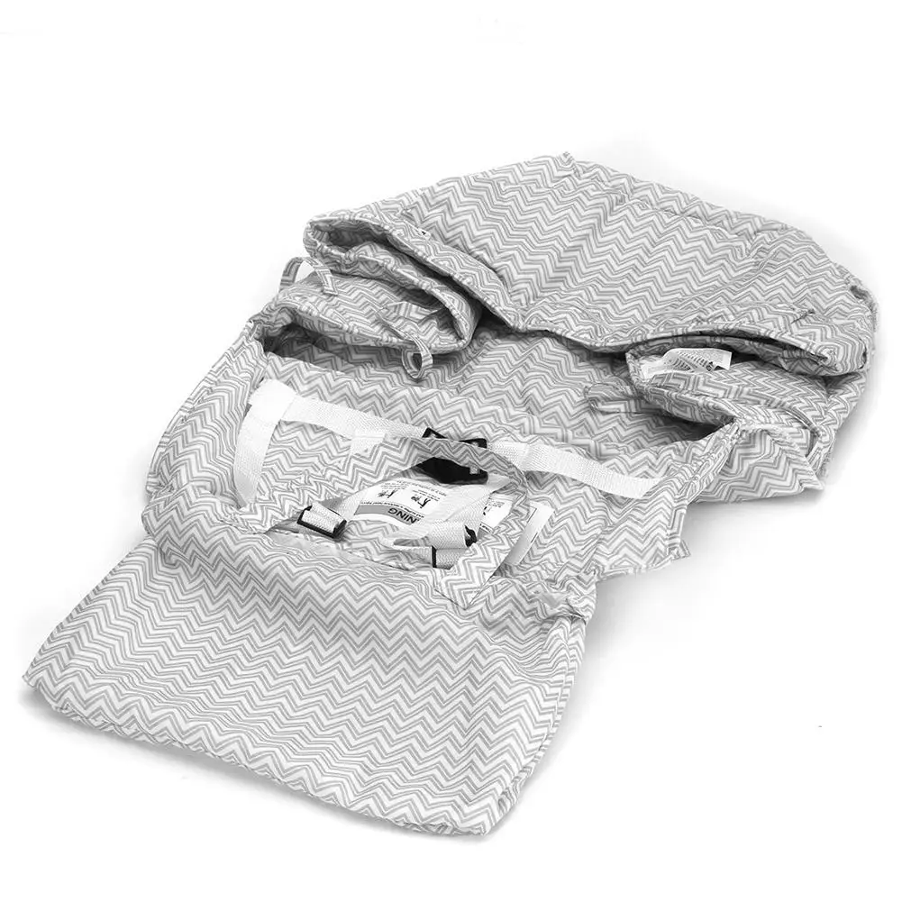 Juste de Protection de Siège de Bébé Pliable avec Ceinture de Sécurité, Coussin Souple pour Chariot, Chaise de Salle à Manger pour Nourrisson