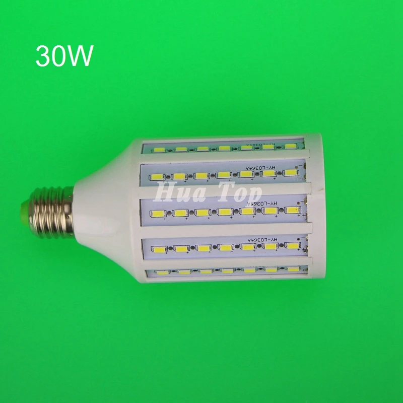 5Pcs Ultra bright 30W 5730 SMD98 LED corn bulbs Epistar lampadas lights E27 E14 B22 AC 85-265V Energy Saving Free shipping