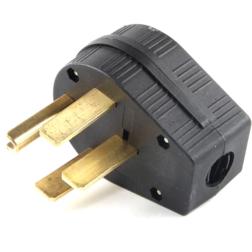 Black America 50A Nema L14-50P L14-50R US 4 pole Industry Power Electric Wired Connector Male Female magnetic power plug Socket