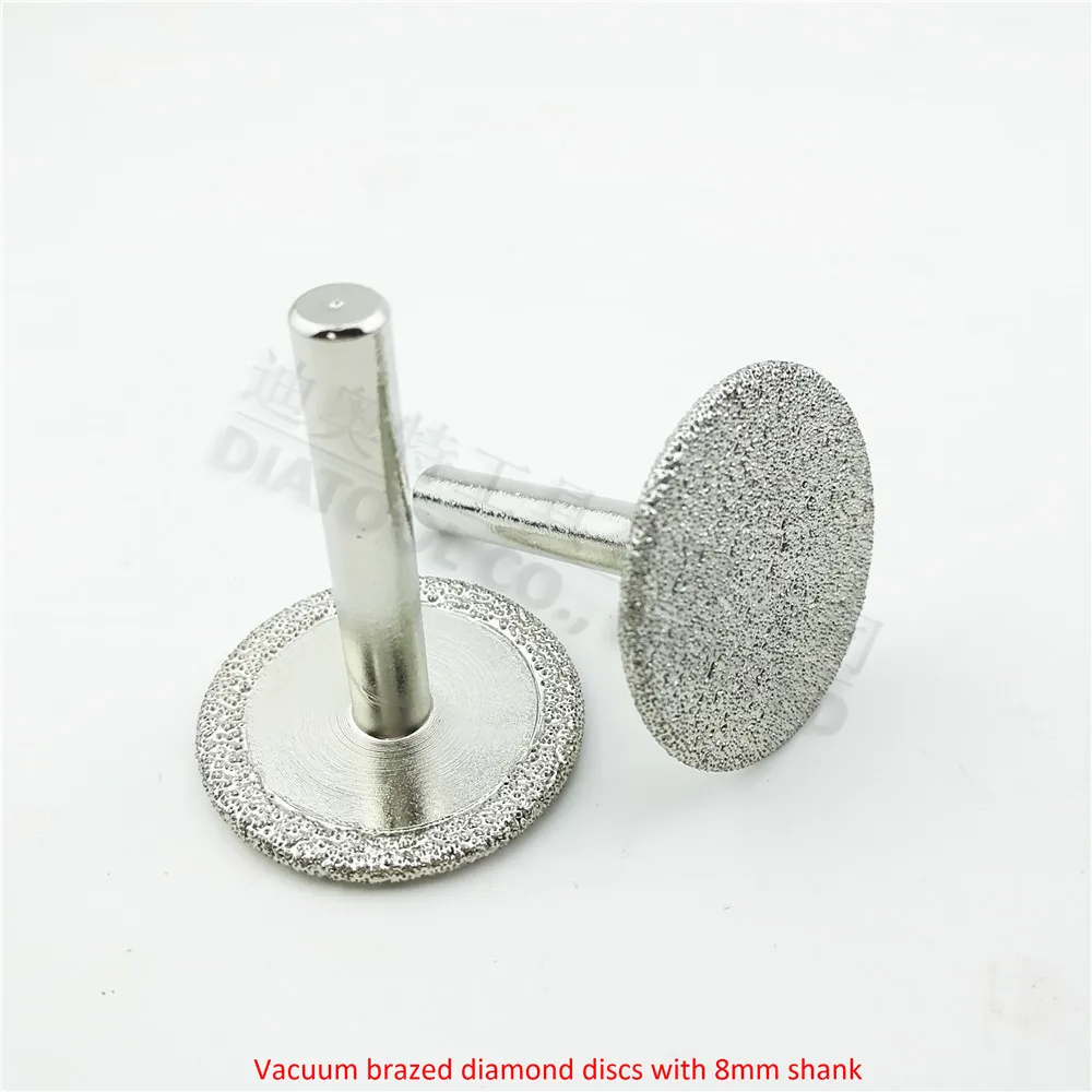 DIATOOL 3 قطع Dia40mm فراغ صنع من النحاس الماس أقراص مع 8 ملليمتر عرقوب الماس القرص لقطع طحن والحفر