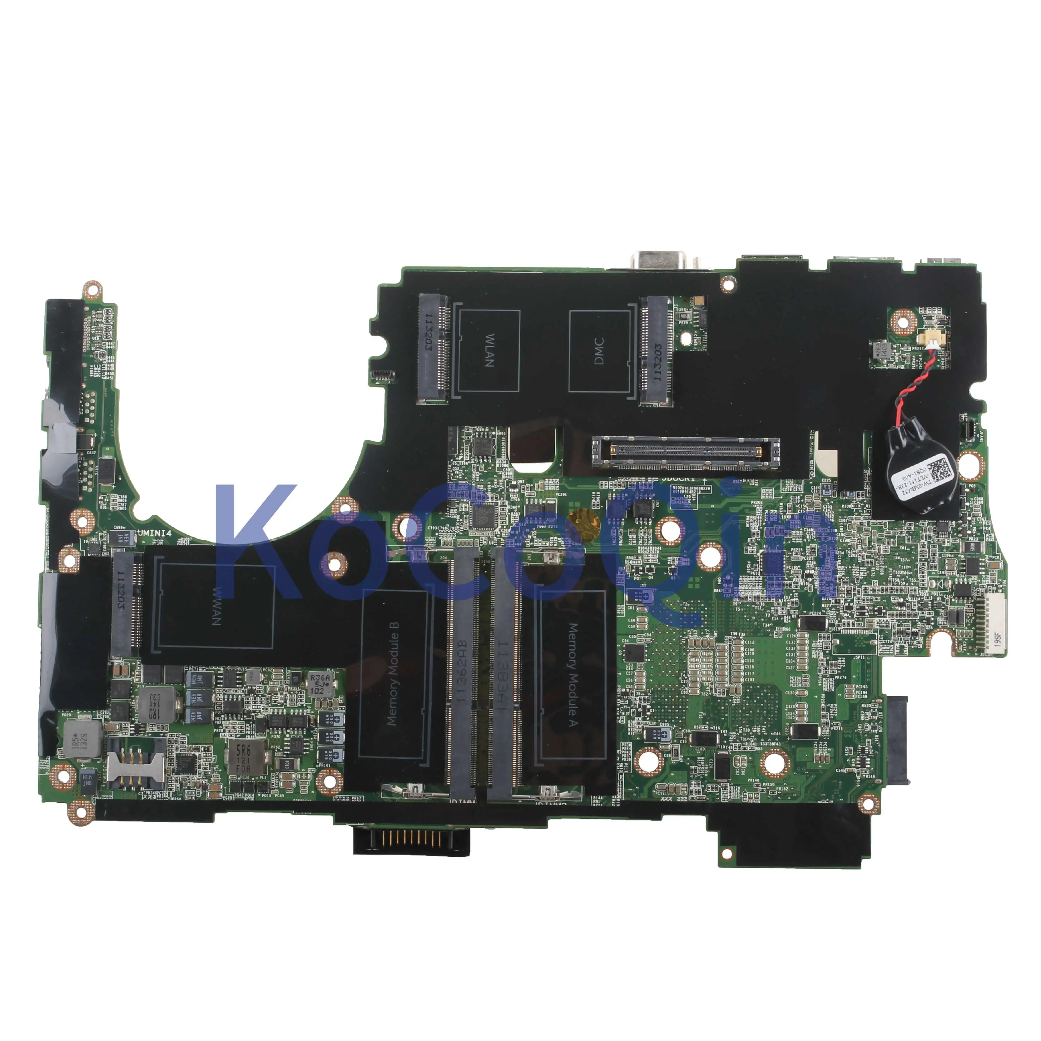 Imagem -02 - Kocoqin Placa-mãe para Computador Computador Portátil Dell M4600 Cabeçote Principal 0605cy Qm67