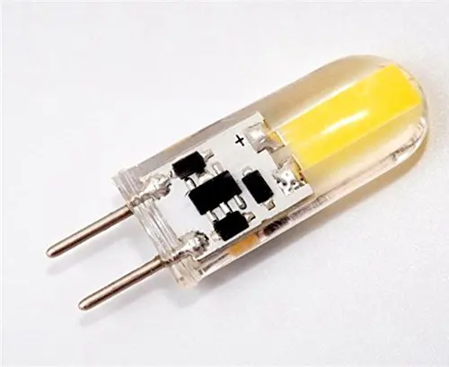 Dimmable GY6.35 LED lamp DC 12V Silicone LED COB Spotlight Bulb 3W 1505 COB light Replace 30W halogen lighting