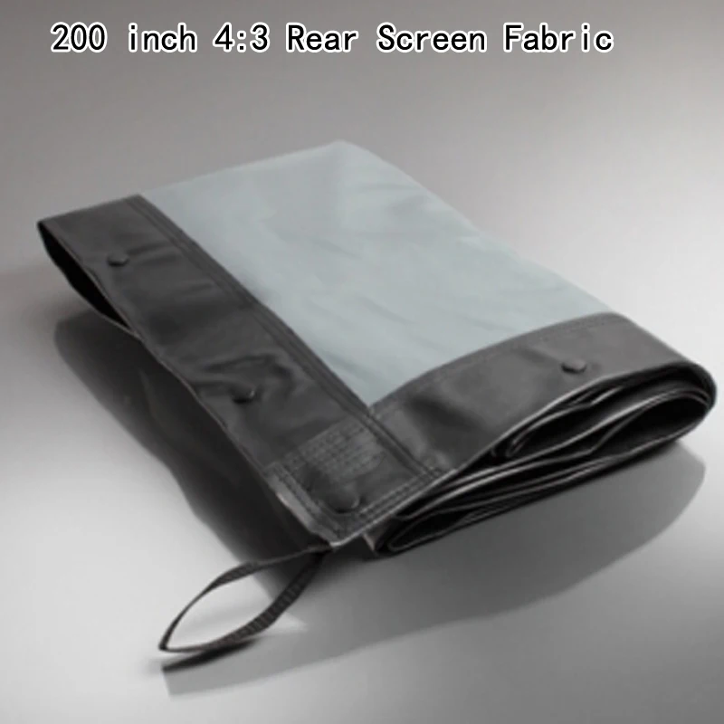 

Quality 200inch 4:3 Rear Screen Fabric Back Projection Best For Fast Folding Frame Projection