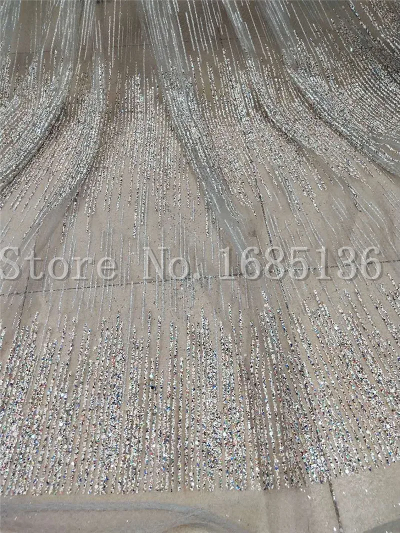 

Good looking design colorful balck glued glitter fashion H-1912 african glitter lace fabric for wedding decoration