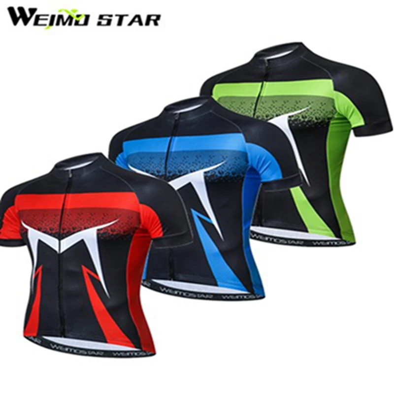 

Cycling Jersey Men 2018 Pro Team Short Sleeve Bike Jerseys roupa ciclismo Maillot Ciclismo Breathable Tops Green Red Yellow