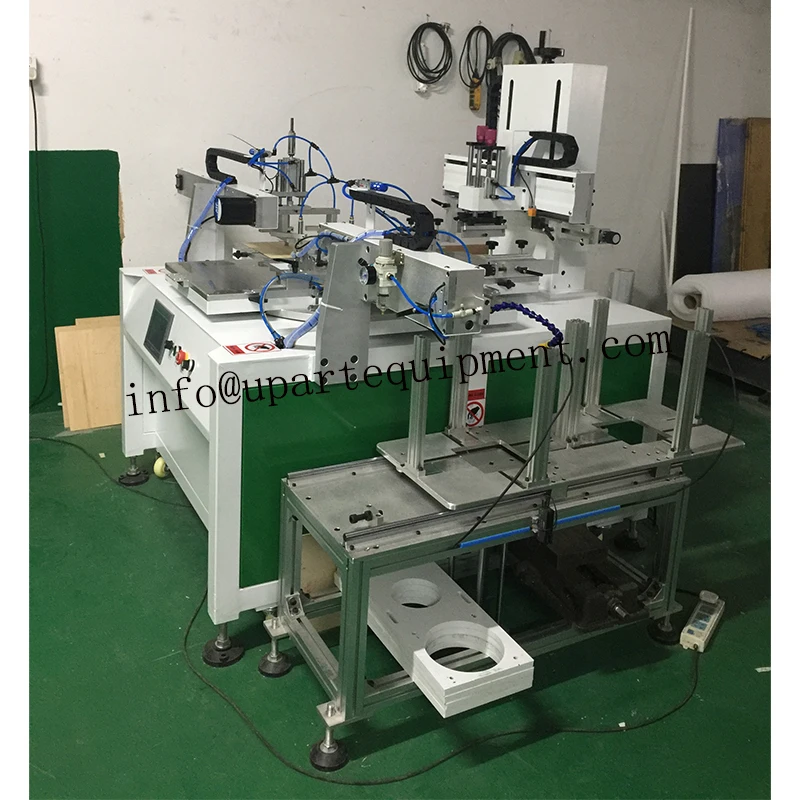 Automatic 2 Color screen printing machine for Decoration Board