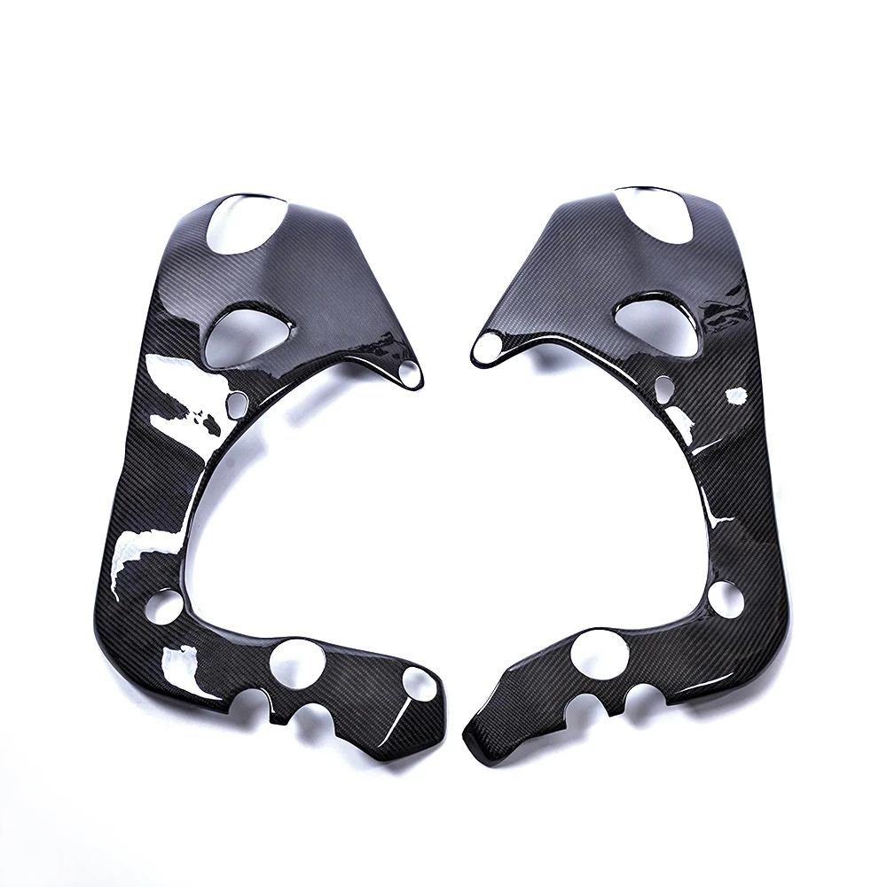 Carbon Fiber Motorcycle Frame Covers Panels Protectors Guards Gloss For HONDA CBR1000RR 2008 2009 2010 2011