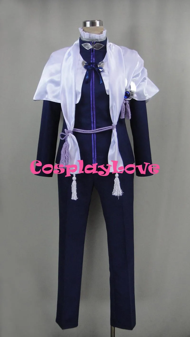 Custom Made ญี่ปุ่นอะนิเมะ Touken Ranbu ออนไลน์ Juzumaru Tsunetsugu คอสเพลย์ผู้ชายคริสต์มาสฮาโลวีน CosplayLove