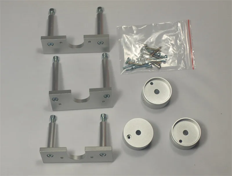 1set PROXXON MF70 Nema 23 kit di conversione motore passo-passo macchina CNC CNC PROXXON MF70 STEP Nema 23 KIT di montaggio motore passo-passo