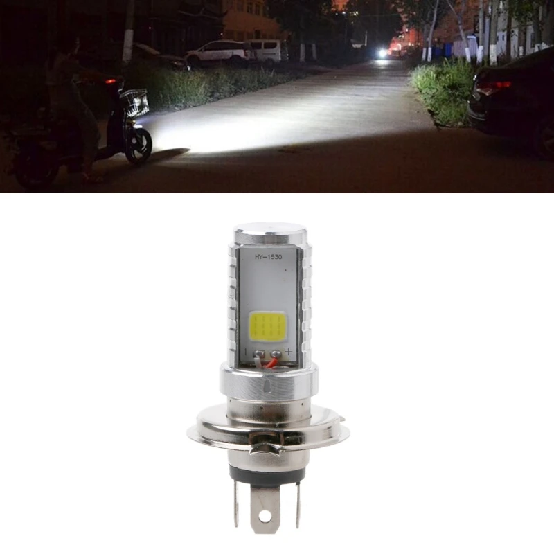 15W Motorcycle Bulb LED Lamp Hi/Lo Beam Headlight Front Light For Honda