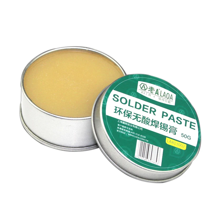 LAOA 25g 50g No Acid SMD Soldering Paste Flux Grease SMT IC 10cc Repair Tool Solder PCB