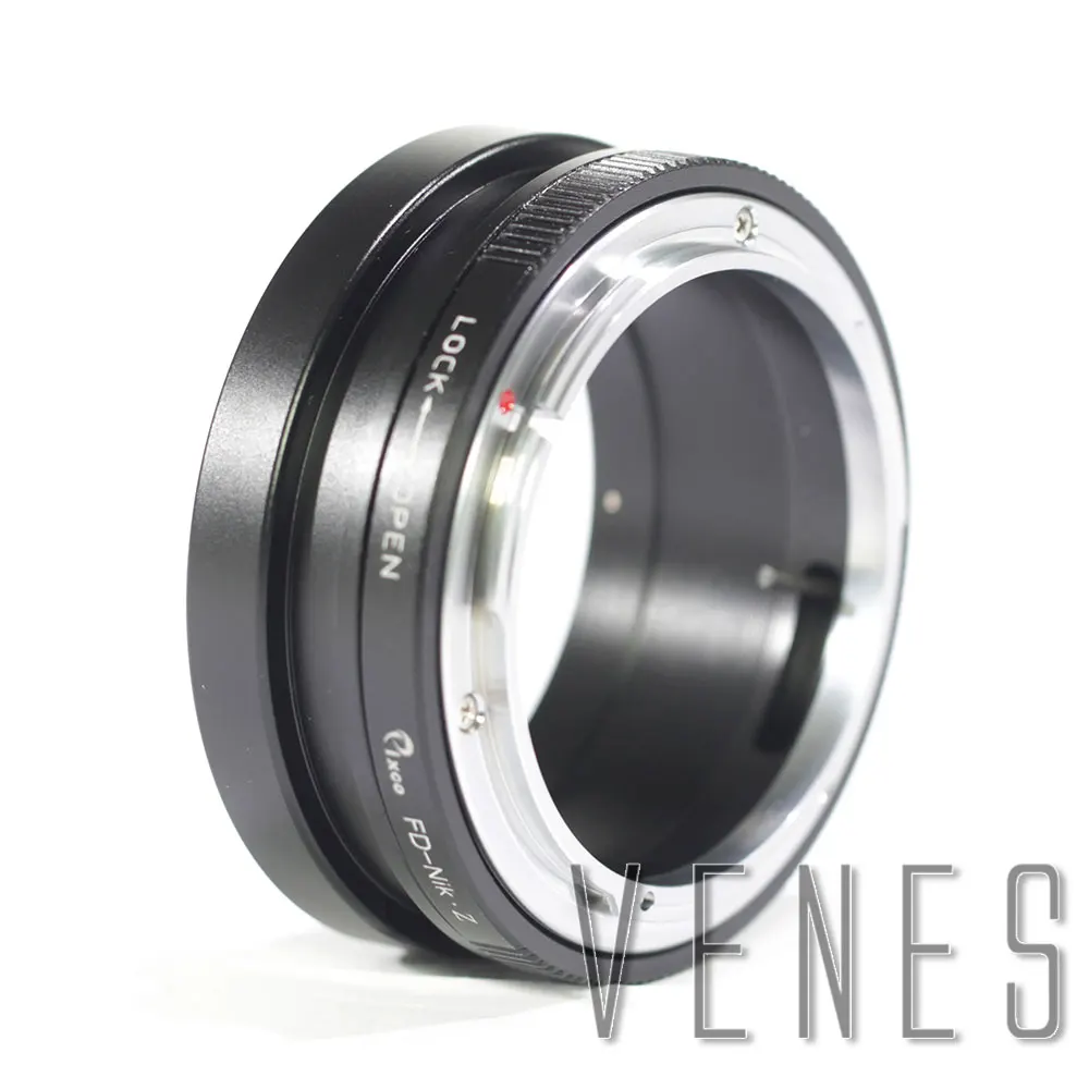 VENES For Canon FD-Z6 Z7 Mount Lens to Suit for Nikon Z Mount Camera Adapter Ring, For Nikon Z6 For Nikon Z7