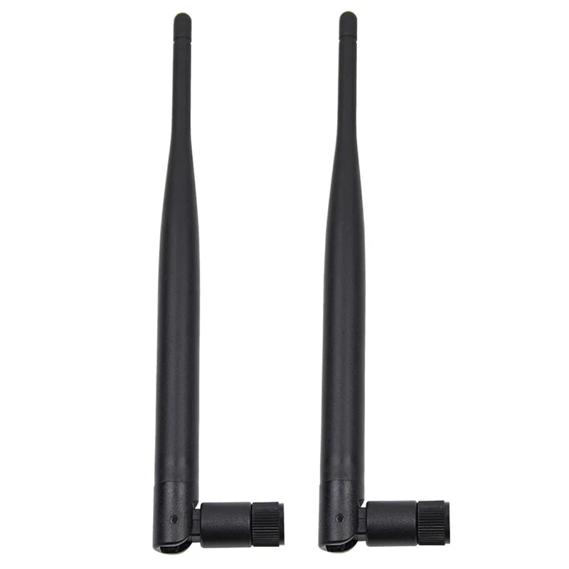 Wifi Antenna Set for Intel AC 9260 9560 8265 8260 7265 7260 NGFF M.2 Card 2 x 6dBi M.2 IPEX MHF4 U.fl Cable to RP-SMA