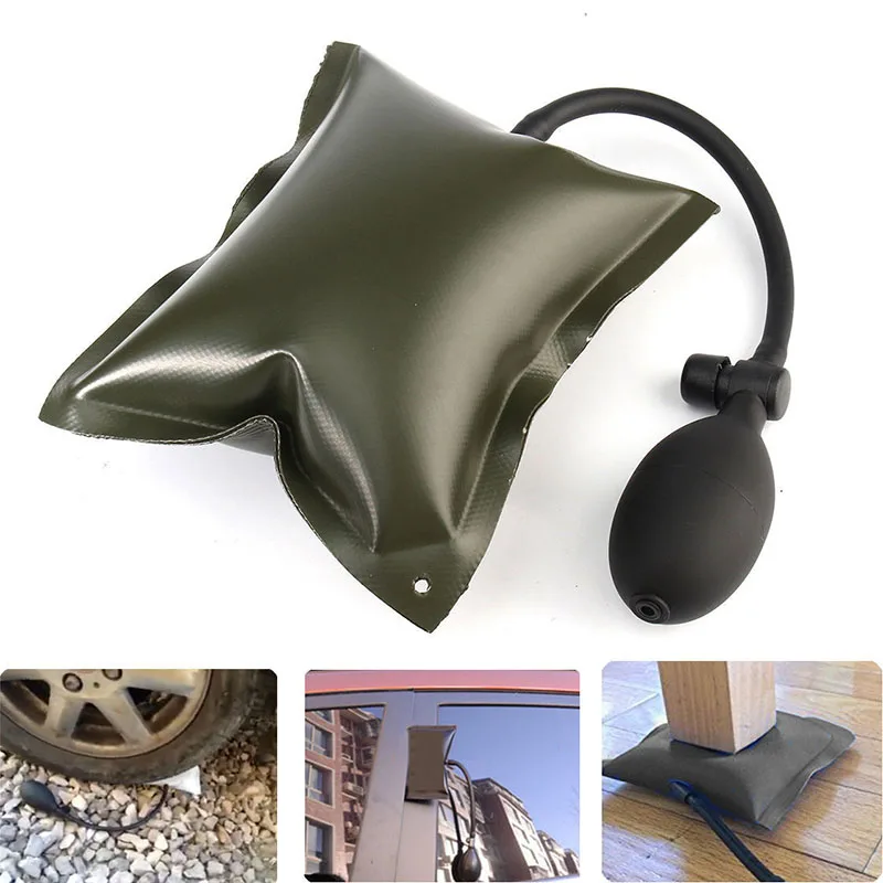 1set Universal Car Door Key Lost Lock Out Emergency Open Unlock Tool Kit+Air Pump