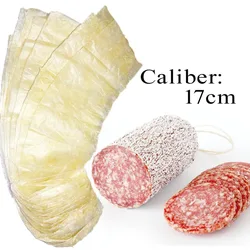 2pcs/Lot Large Casings for Sausage,Each Caliber 17cm Hot Dog Casing Diameter 10.83cm Cooking Casing Inedible Casings