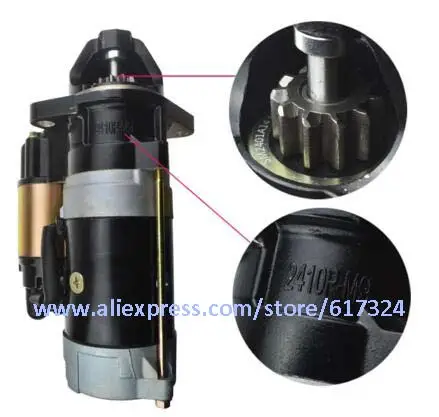 Imagem -05 - Motor de Arranque para Zhejiang Xinchai 490b 495b Qc490 Qc495 Número da Peça: 490b510001 490b-510007 Qdj1409e-p Qdj1409e1-p