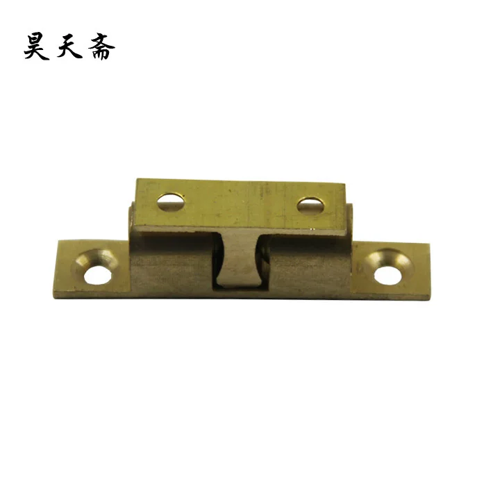 

[Haotian vegetarian] antique copper bump cards / antique furniture copper fittings long 5cm / copper beads touch HTL-040