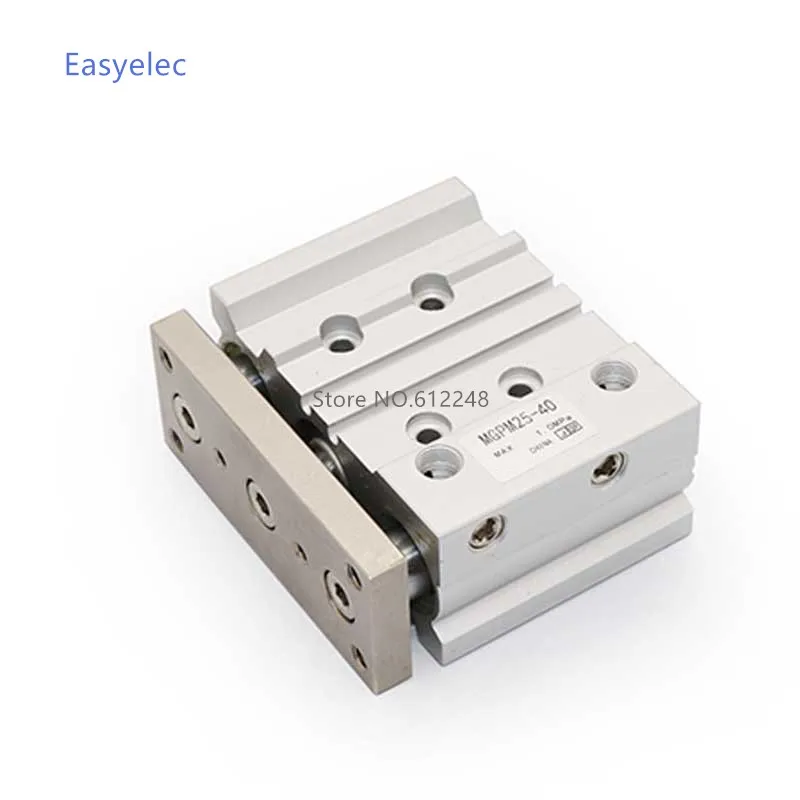 

MGPM/MGPL MGPM20 MGPL20 Bore 75-125 Compact pneumatic air cylinder with guide rod cylinder MGPM20-75 MGPM20-100 MGPM20-125