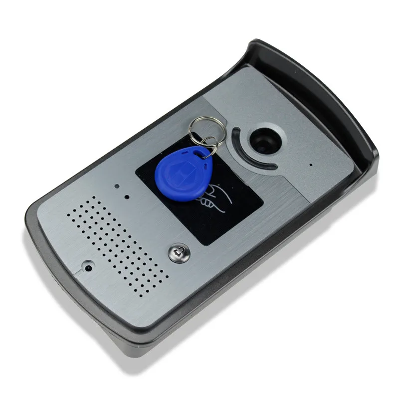 XSL-ID Entrance Machine Intercom System Color Video Door Phone Outdoor DoorBell IR Camera With CMOS Night Vision Can Reader Card