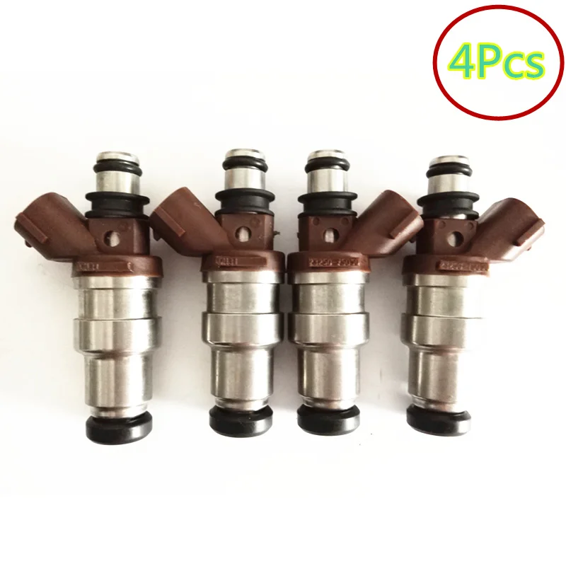 4Pcs Fuel Injectors For Toyota 4Runner Tacoma T100 2.7L 23250-75050 23209-79095 2325075050 with free shipping