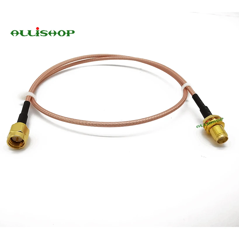 ALLiSHOP 20CM SMA Male to SMA Female plug to Jack brooches to socket connector RG316 Cable for wifi extension cable wifi radio