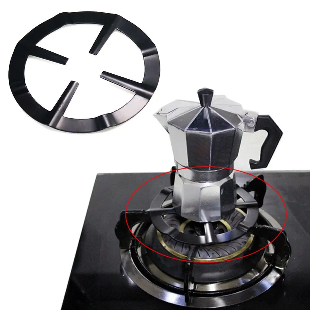 Moka Bialett Coffee Maker Shelves Durable Steel Stovetop Reducer Support Shelf Moka Bialett Coffee Pot Simmer Ring