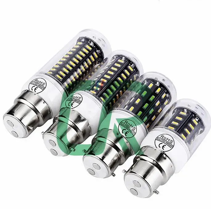 

New Smart IC B22 7W 12W 20W 25W 30W 35W LED Light SMD4014 AC 220V 230V Bulb Corn Lamp Chandelier Replace Halogen Energy Saving