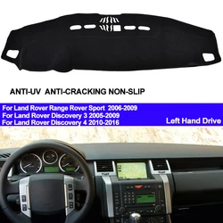 TAIJS Car Dashboard Cover For Land Rover Range Rover Sport Discovery 3 Discovery 4 2010 - 2016 Dash Mat Dash Pad Sun Shade