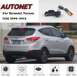 AUTONET Backup Rear View camera For Hyundai Tucson ix35 2009 2010 2011 2012 2013 2014 2015 Night Vision license plate camera RCA