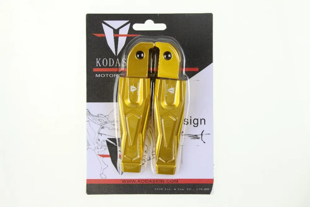 KODASKIN Motorcycle CNC Rear Seat Foot Pedal Pegs for YAMAHA YZF R25 R3 MT-03 15-16