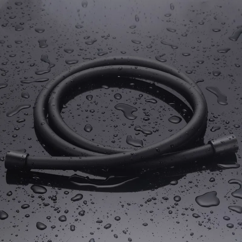 1.5M 59 inch bathroom shower hose black High quality shower pipe Shower accessories fit for Shower head bidet spray