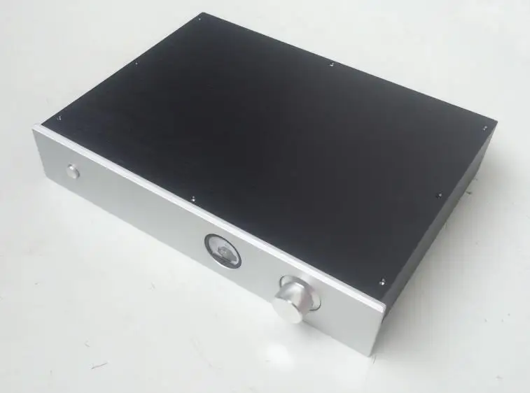 

BZ4308H All Aluminum Preamplifier Chassis Amplifier Audio Case DIY Box Tube Amp Shell 430MM*80MM*308MM