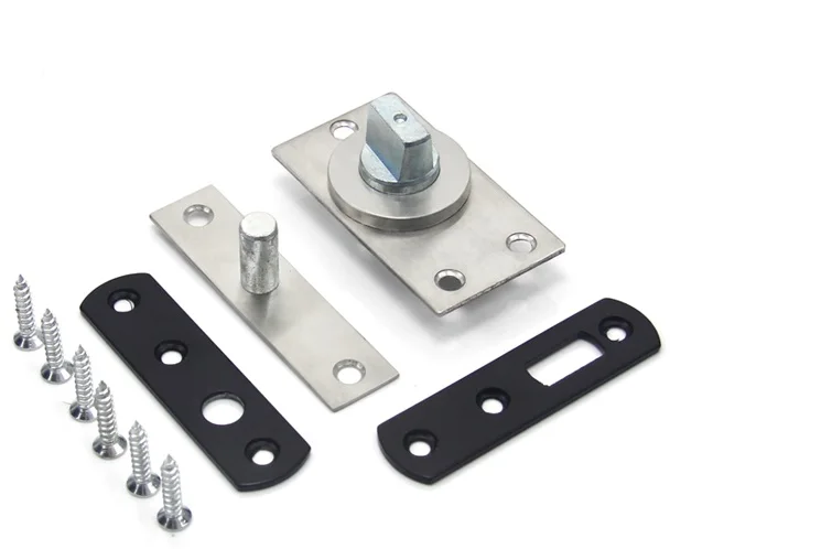 

360 Degrees Top Bottom Mount Pivot Hinge Hinges Woodworking 100KG