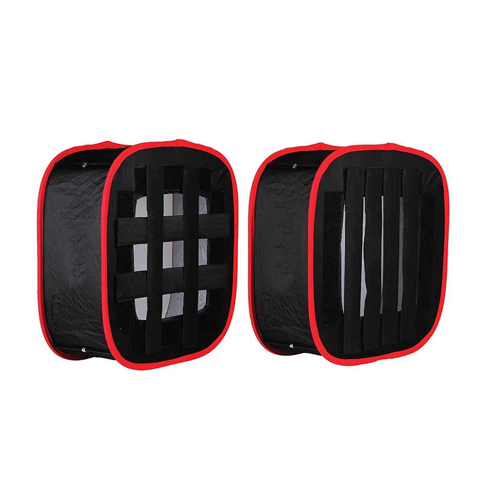 Difusor de luz led dobrável e leve, caixa de soft box para yongnuo yn160 yn300, acessórios para estúdio fotográfico
