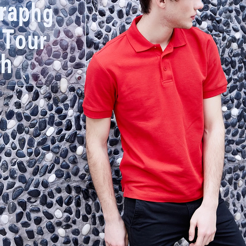 2024 Men Polo Shirt Brand Mens Solid Color Polo Shirts Camisa Masculina Men\'s Casual Cotton Short Sleeve Polos Hombre Jerseys