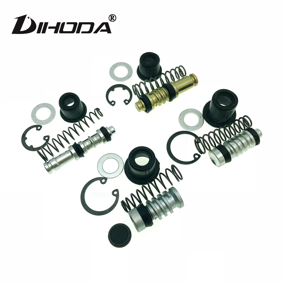 Motorcycle Clutch Brake Pump 12.7mm 11mm 14mm 16mm Piston Plunger Repair Kits Set Master Cylinder Piston Rigs Repair Accessories