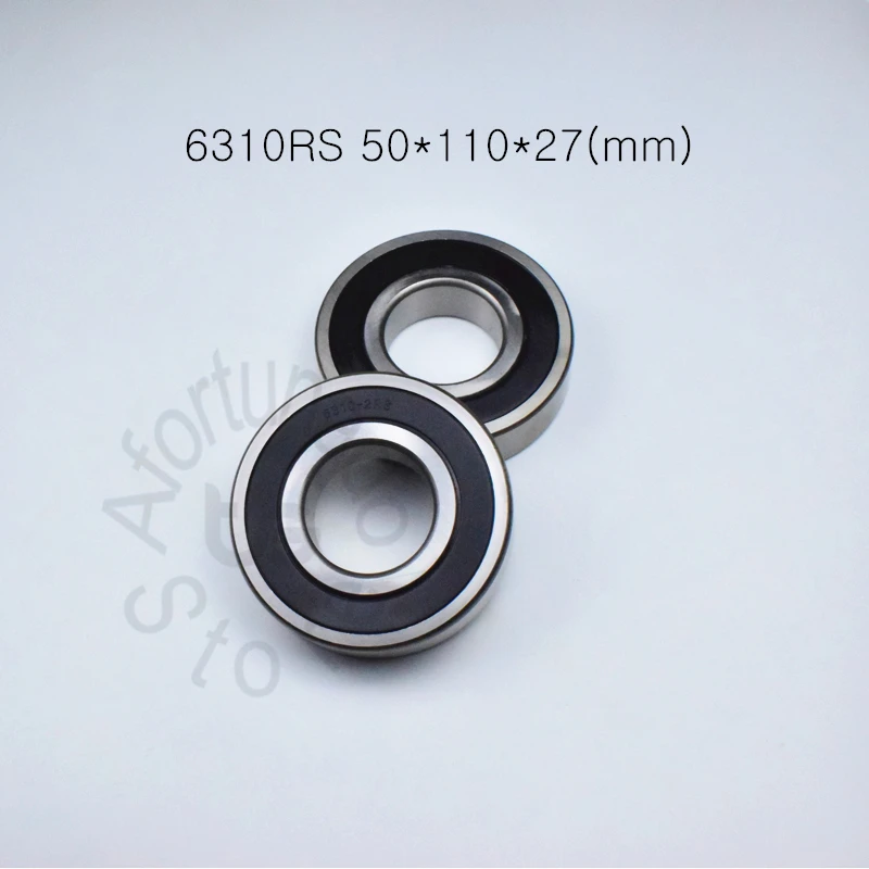 

6310RS 50*110*27(mm) 1Piece bearings ABEC-5 rubber sealing type 6310 chrome steel deep groove bearing 6310RS