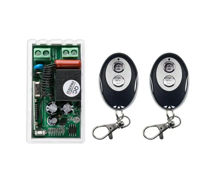 

Wireless Remote Control Light Switch 10A Relay Output Radio 220V 1 Channel Receiver Module + 50m ON OFF Symbol Transmitter