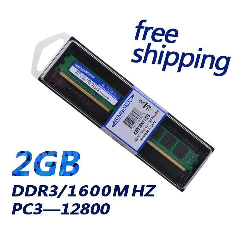 Kembona Ram Verzegelde Ram Geheugen Pc Desktop DDR3 1333Mhz/1066Mhz/1600Mhz/1866Mhz 2gb/4Gb/8Gb Desktop Ram Koellichaam Memoria 1.5V